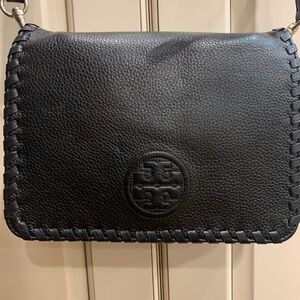Tory Burch black Leather Crossbody Bag